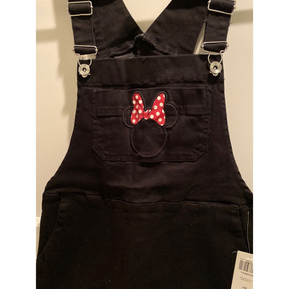 Minnie Mouse skirt overalls (Hot Topic)